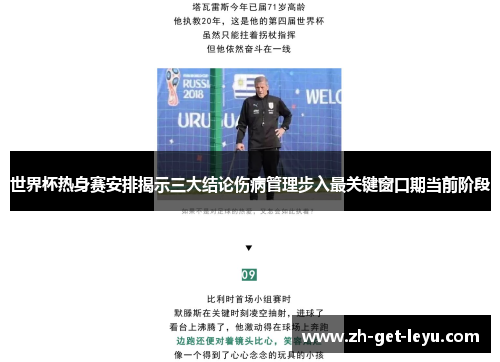 世界杯热身赛安排揭示三大结论伤病管理步入最关键窗口期当前阶段